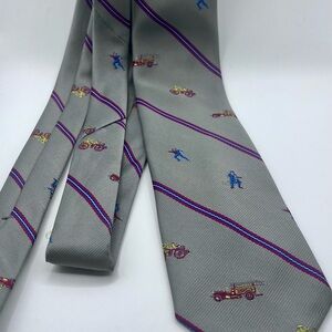 Schreter Museum Collection Vintage Antique Fire Engine Firemen Embroidered